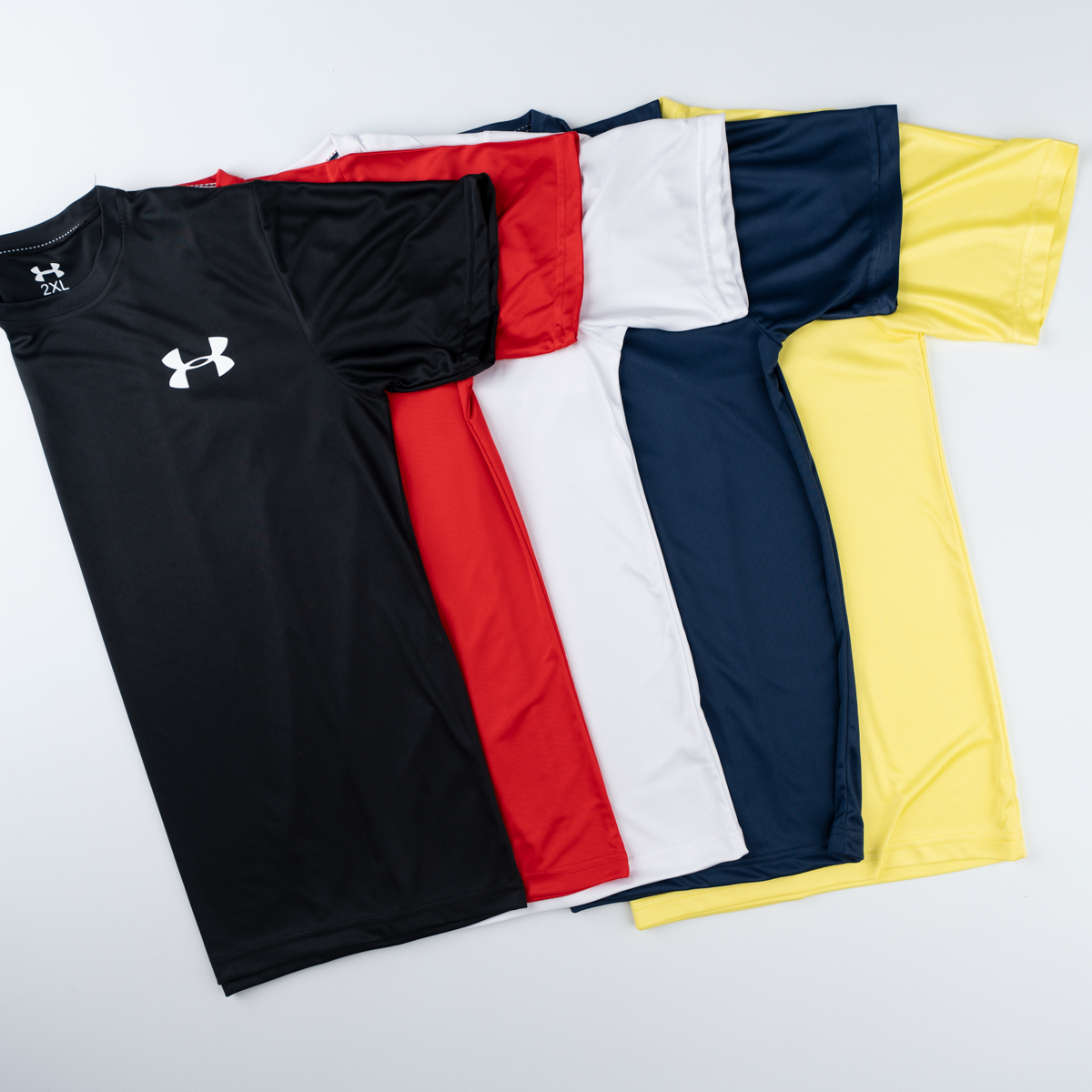 تيشيرت رياضي سادة نص كم