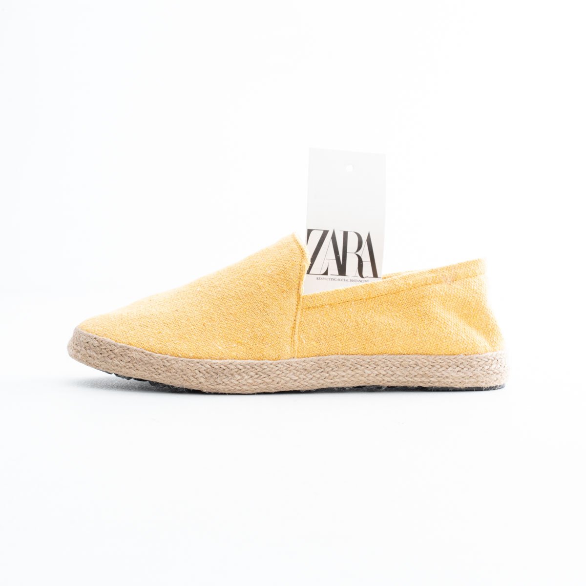 حذاء سليب أون كتان طبيعي - الصورة 6