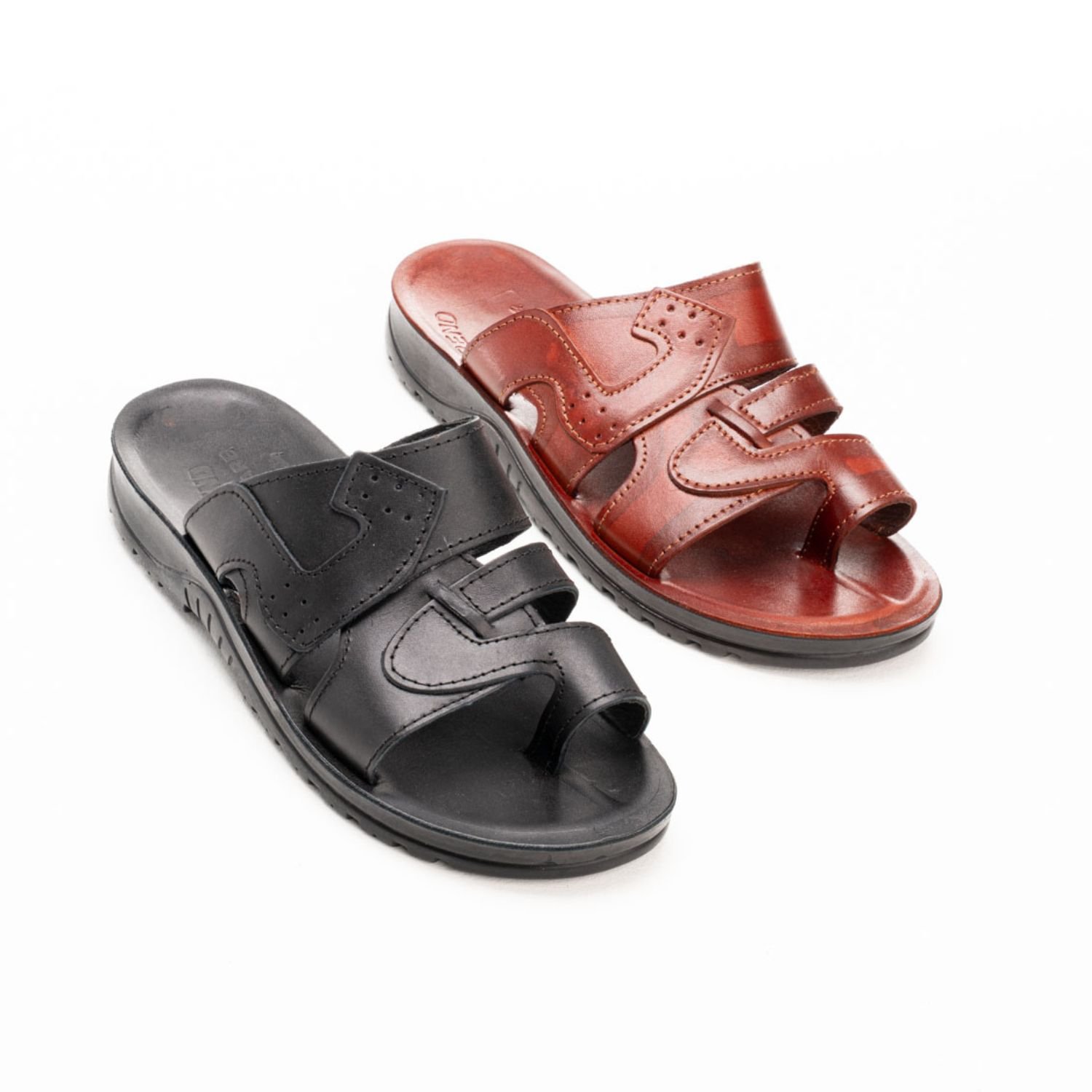 صندل رجالي جلد طبيعي مريح