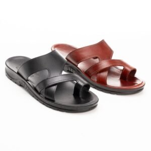 صندل رجالي جلد طبيعي